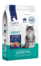 HyPro Premium Cat Grain - Free Ocean Fish (2 Weights) - Furbabies Online